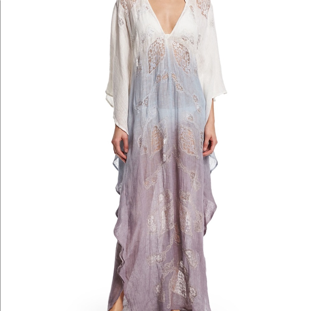 Florabella - Lima Long-sleeve Ombre Caftan Coverup